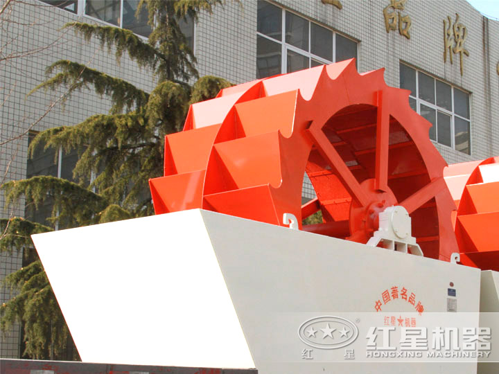輪斗式風(fēng)化沙洗沙機(jī)抗腐蝕，洗凈度高達(dá)99%