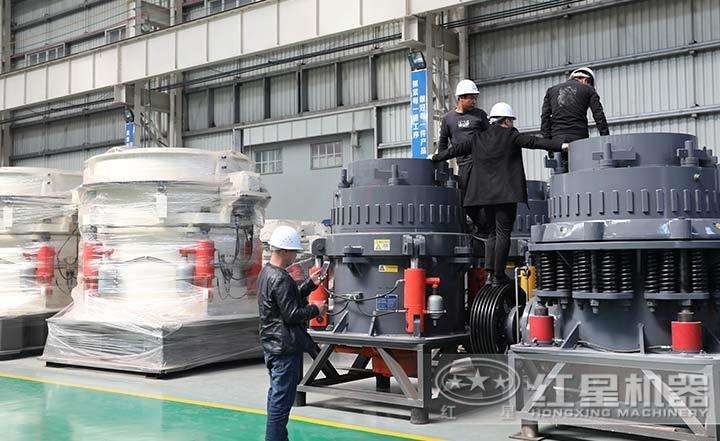 全液壓圓錐破碎機(jī)，液壓過(guò)載保護(hù)裝置，自動(dòng)調(diào)節(jié)出料粒度