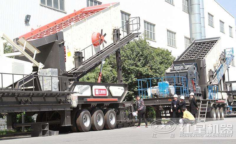 車載移動磕石機，現(xiàn)貨提供，搭配多樣
