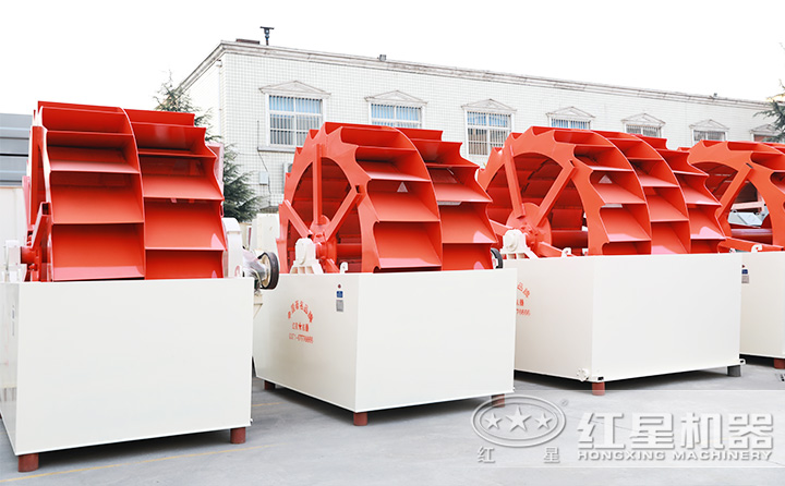 單輪、雙輪、三輪洗砂機，不同型號供君選擇 