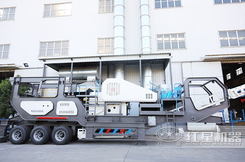 車載移動(dòng)顎破機(jī)，給料粗碎一體機(jī) 