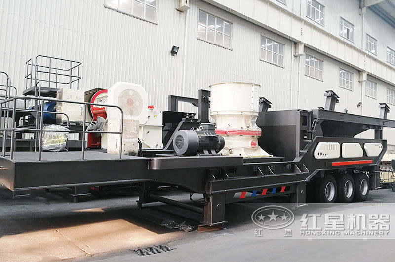 圓錐篩分移動(dòng)破碎機(jī)，產(chǎn)量高，恒腔型設(shè)計(jì)