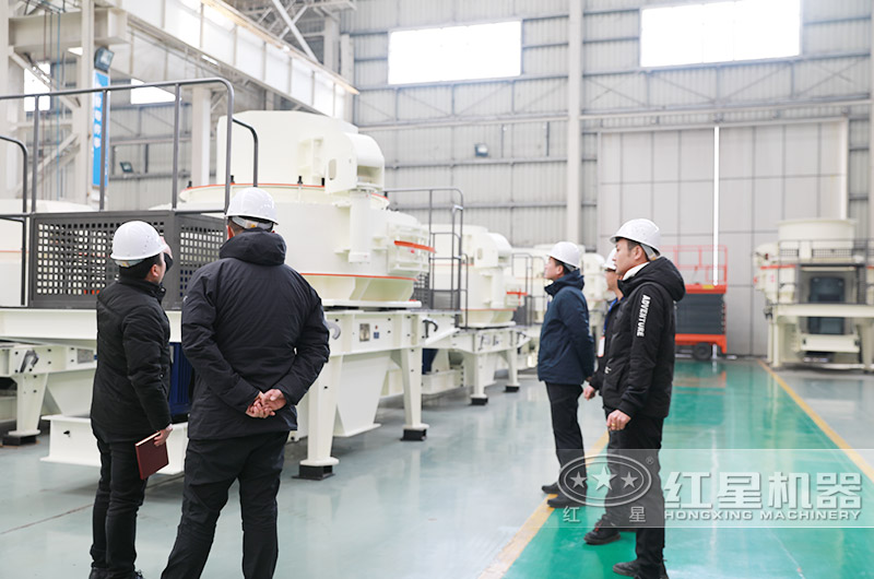 紅星廠家小型制砂機(jī)價格便宜，提供客戶到場參觀