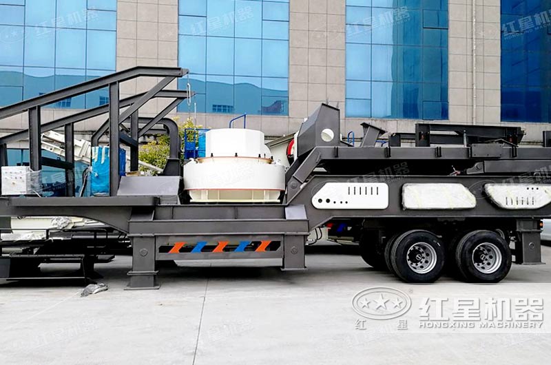 沖擊式車(chē)載制砂機(jī)，制砂級(jí)配合理