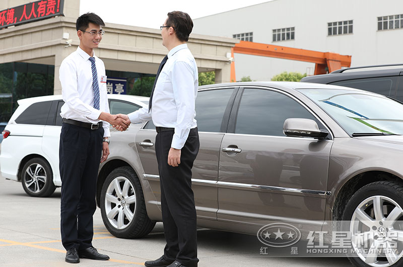 客戶來廠參觀，專車免費接送